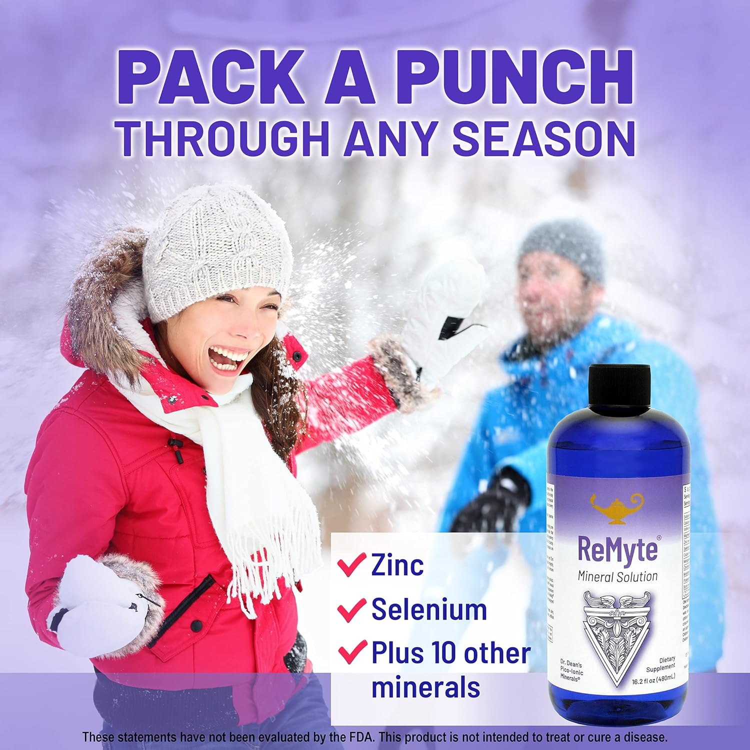 Dr. Carolyn Dean's ReMyte Electrolyte Liquid Mineral Solution - 12 Essential Minerals with Iodine, Selenium, Zinc, Magnesium, and Boron - 480 ml