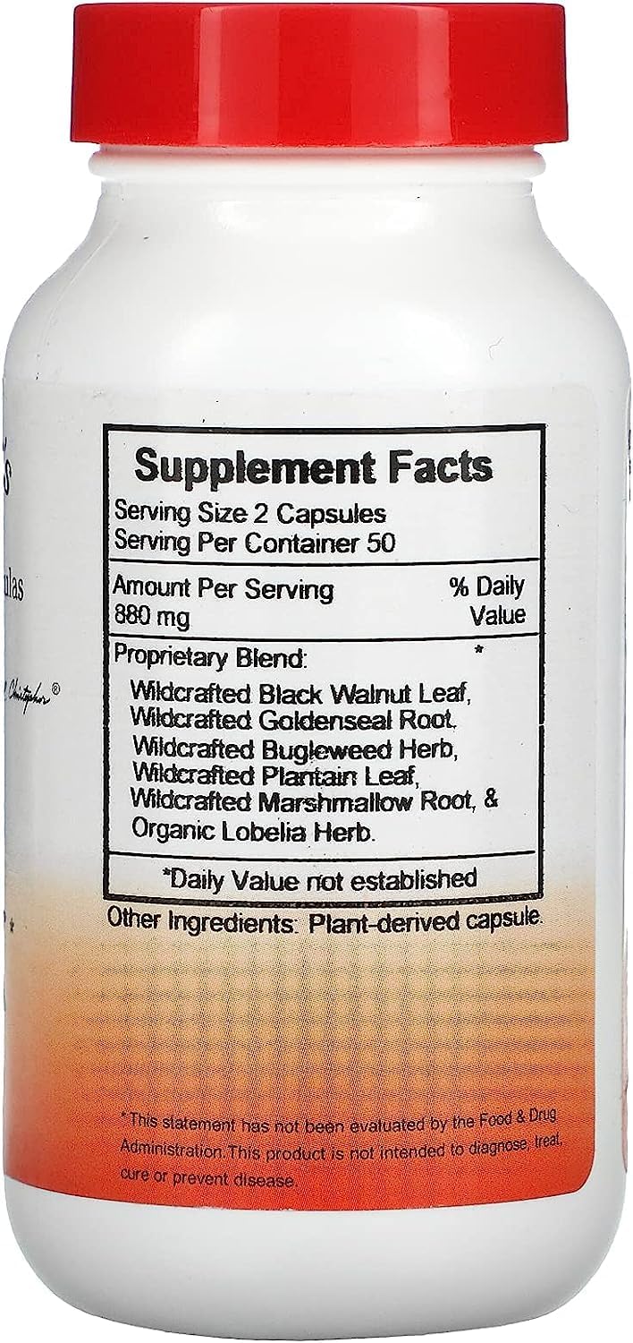 Dr. Christopher's Infection Formula - 100 Capsules