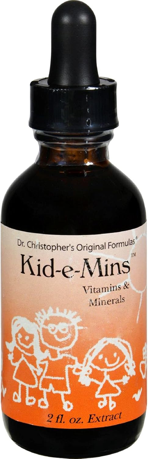 Dr. Christopher's Kid-e-Mins Orange Liquid Vitamins & Minerals - 2 fl oz