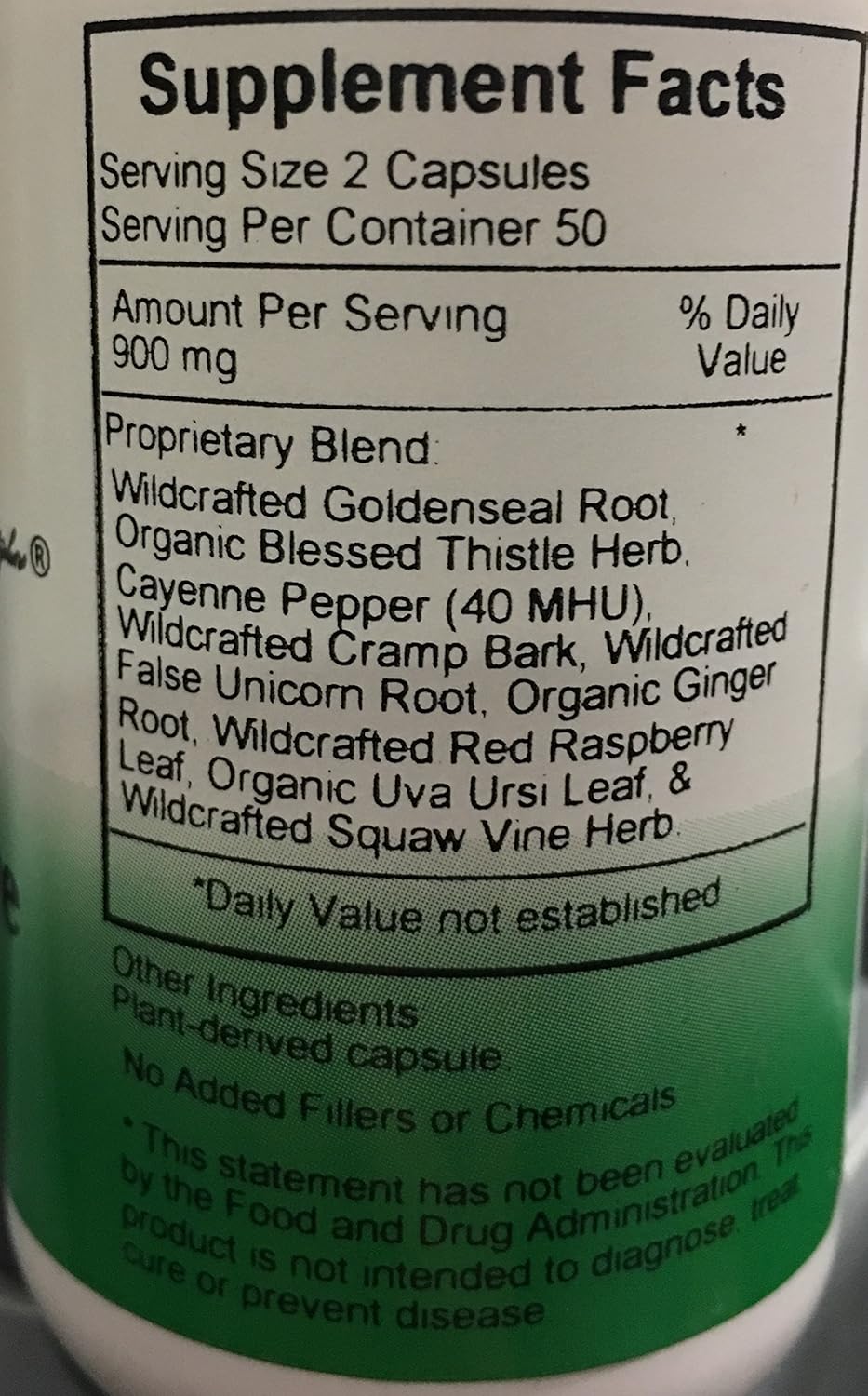 Dr. Christopher's Original Female Reproductive Formula - 100 Count