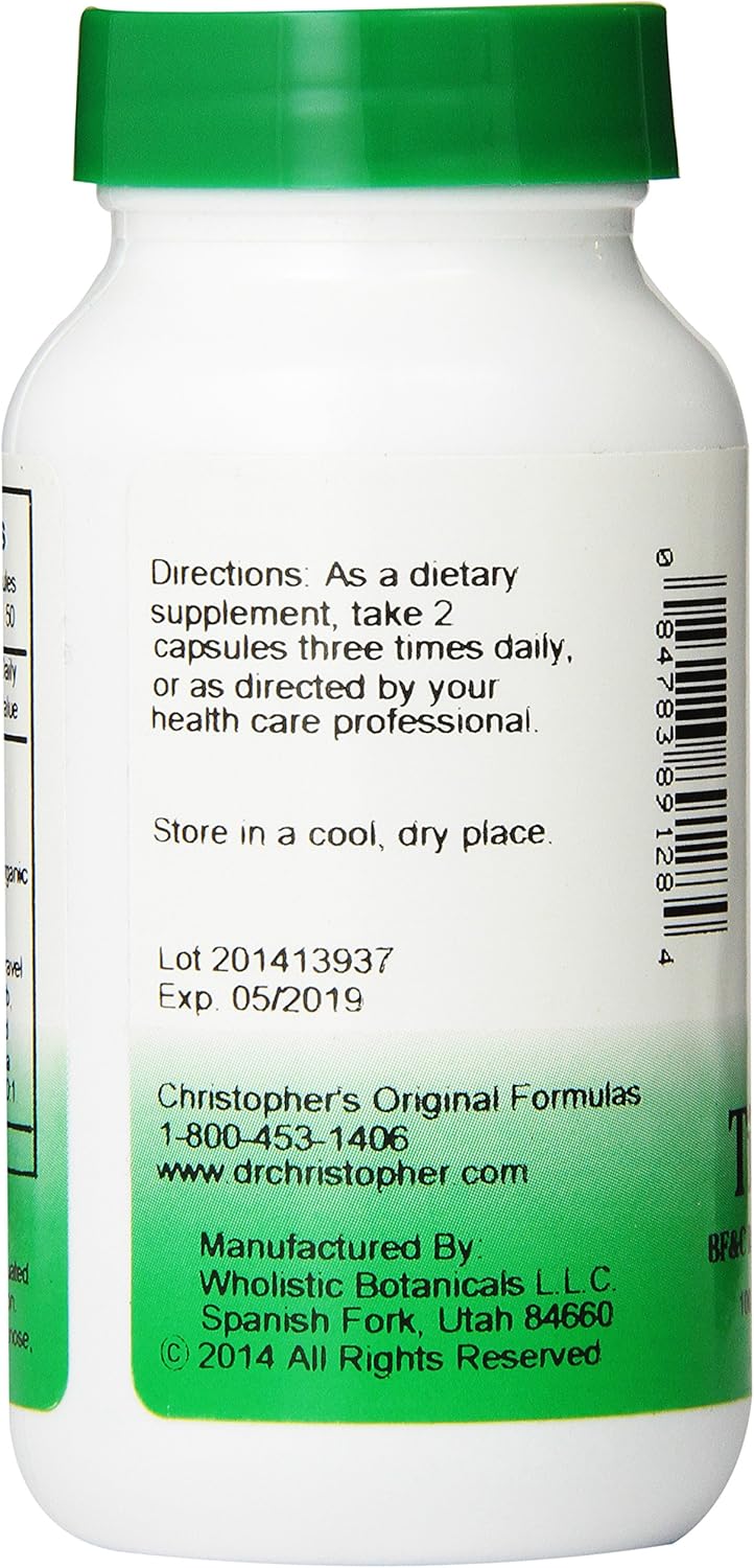 Dr. Christopher's Original Formulas Complete Tissue and Bone Capsules - 100 Count, 440mg