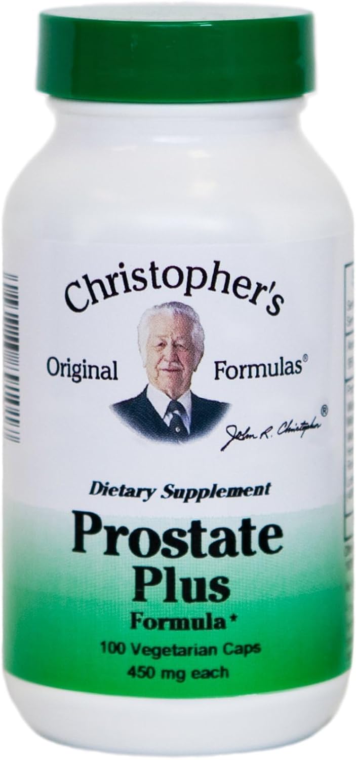 Dr. Christopher's Prostate Plus Formula with Prospalmetto - 100 Vegetarian Capsules