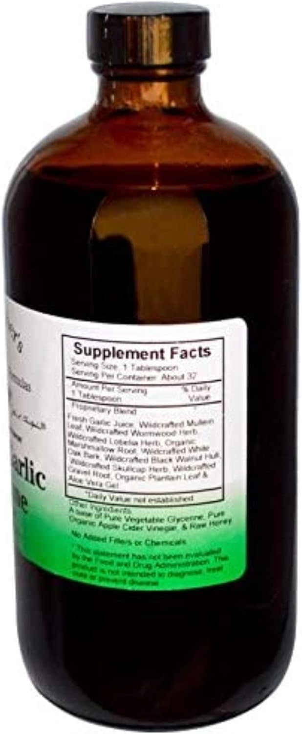Dr. Christopher's Super Garlic Immune Syrup 16 oz - Herbal Formula for Immune Support