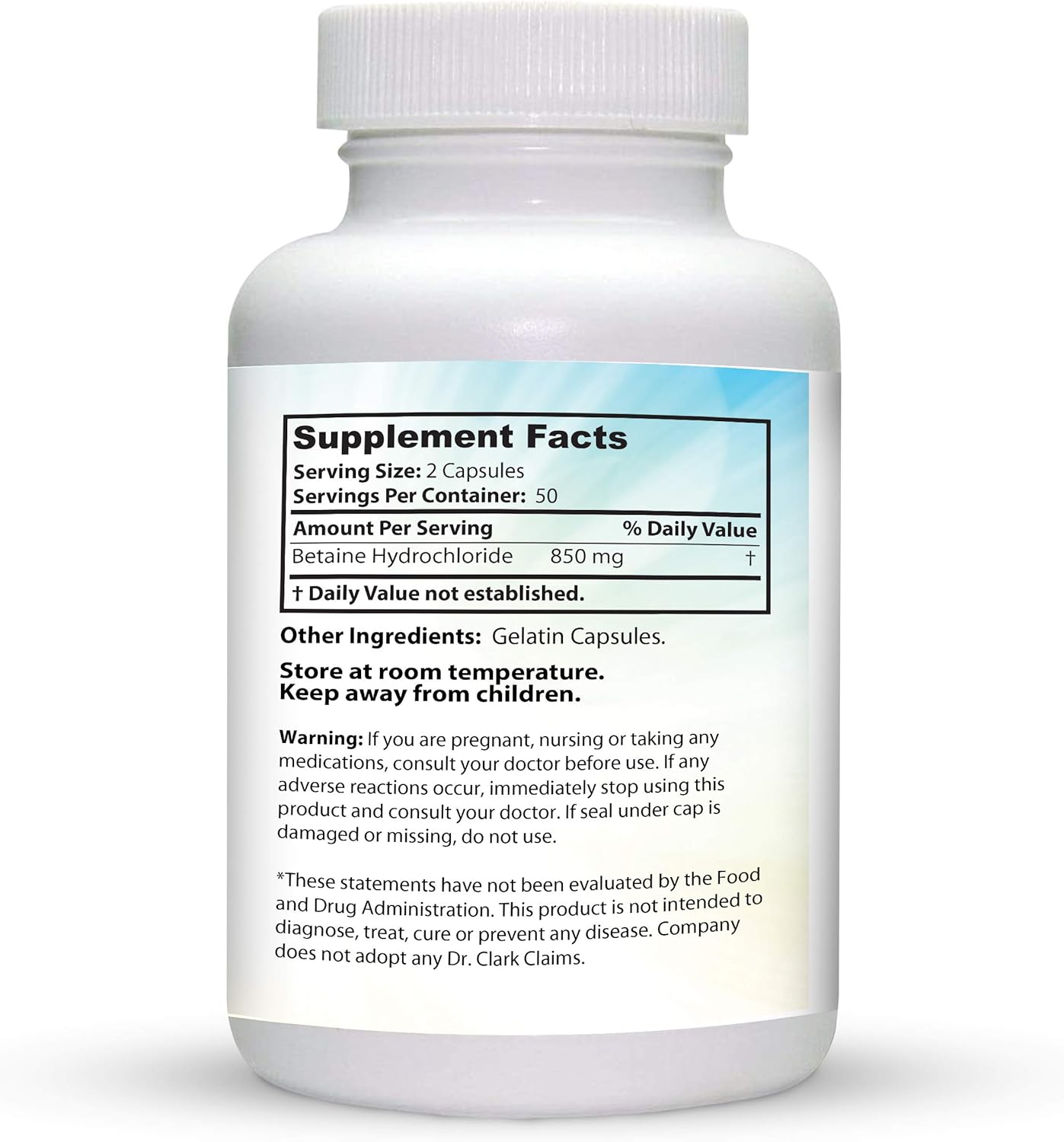 Dr. Clark Lugol’s Iodine 1 fl. Oz + Betaine HCL Digestive Enzymes 425 mg + Cloves Healthcare Supplement 500 mg by Dr. Clark