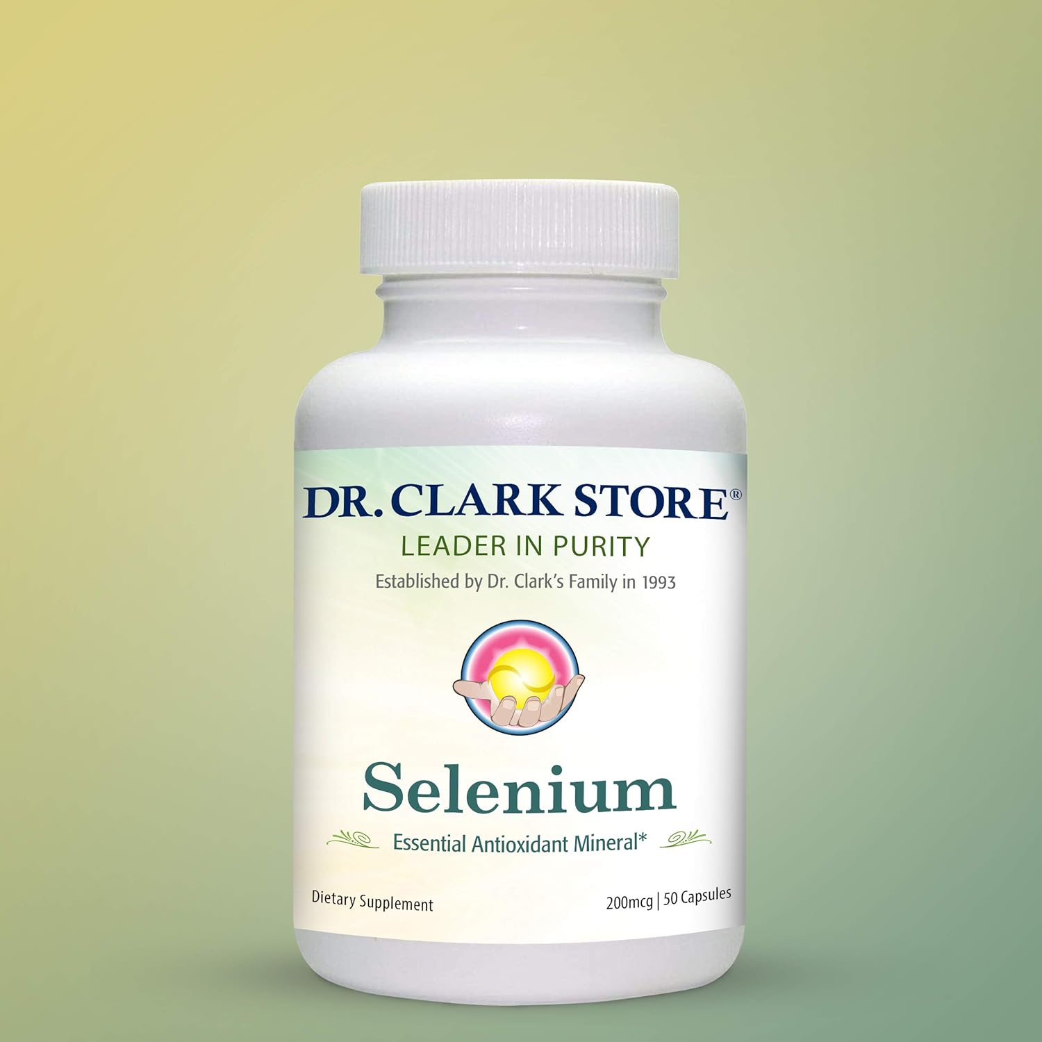 Dr. Clark Store Selenium Supplement 200 Mcg Capsules for Thyroid & Immune Support - Essential Mineral - 50 Caps - BoostGo Australia