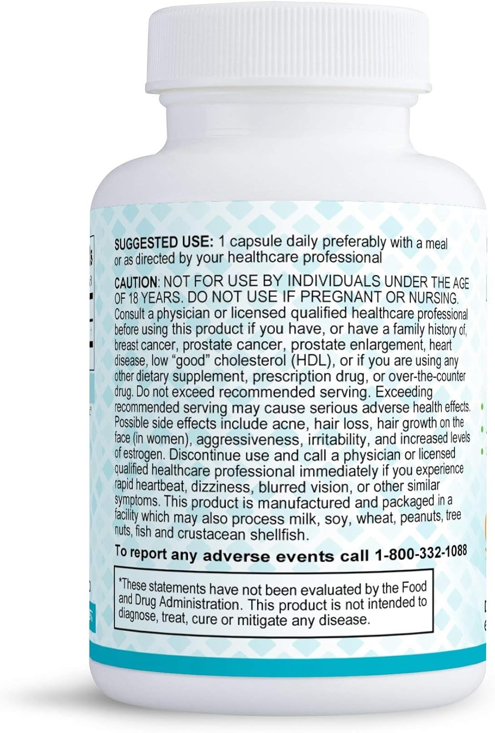 Dr. Dzugan's Advanced DHEA Formula 100mg Capsules for Energy, Mood, and Cognitive Function - Non GMO, GMP Certified