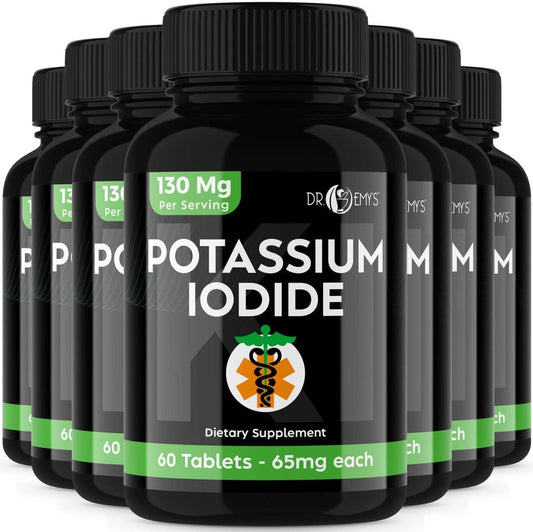 Dr. Emy's Potassium Iodide Tablets - 7-Pack, 420 Tablets, 130mg Each