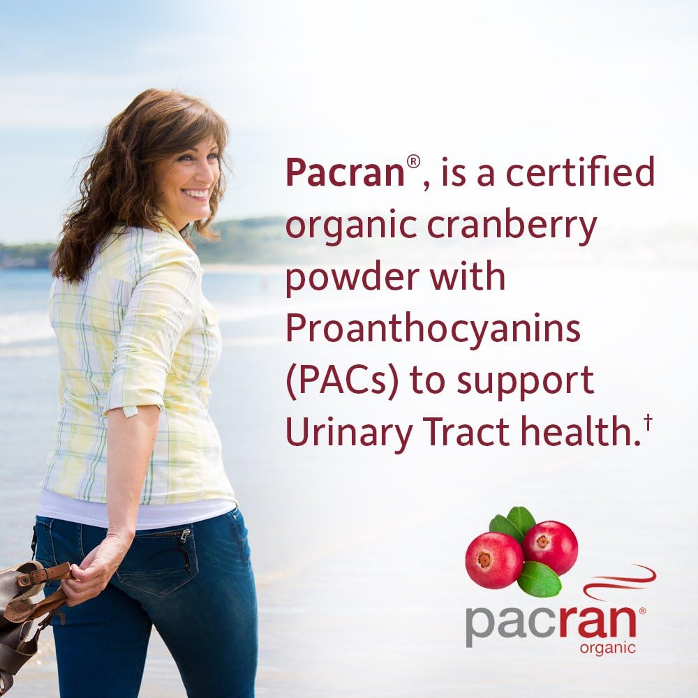Dr. Formulated Probiotics Urinary Tract+ with Pacran Cranberry - Digestive Balance, UTI Support - 60 Vegetarian Capsules