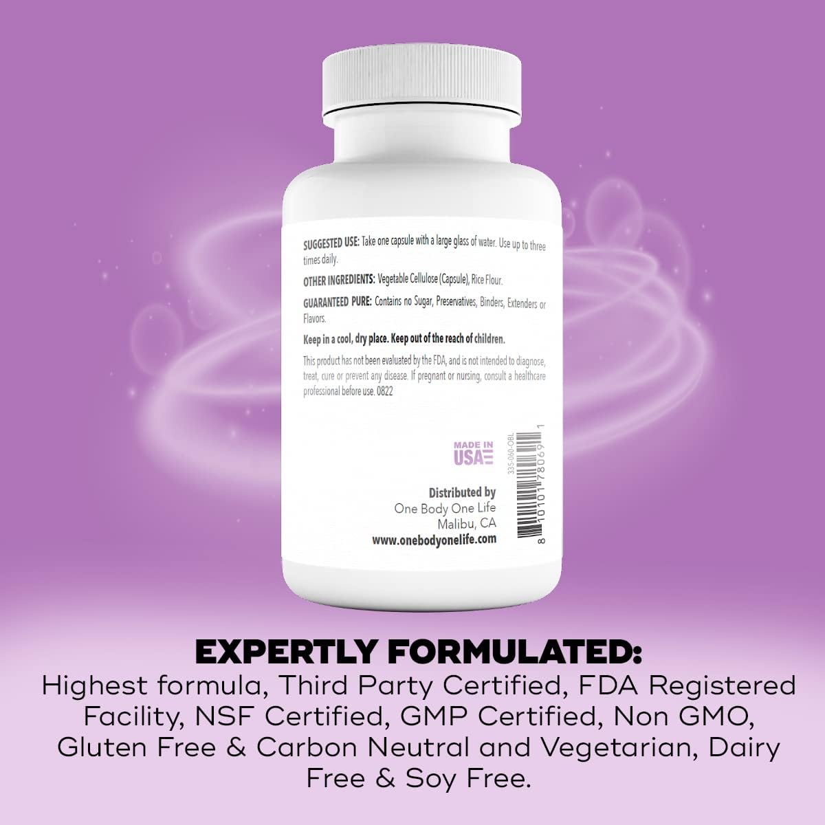 Dr Formulated Probiotics with PAU D'Arco, Garlic, Goldenseal, Licorice, Barberry Root - Gut & Digestive Health for Men and Women