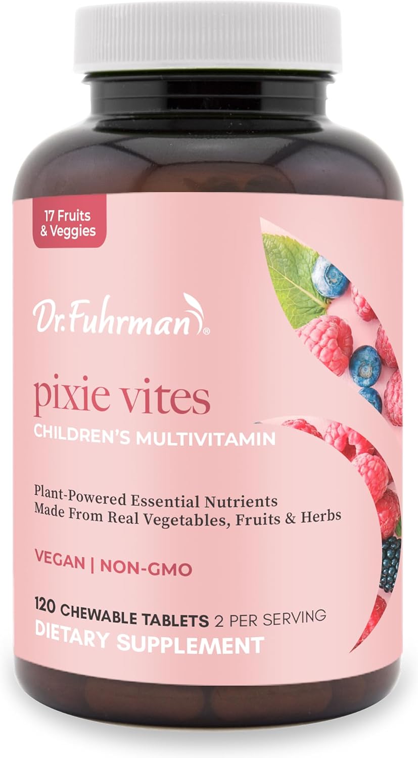 Dr. Fuhrman Pixie Vites Kids Chewable Multivitamin Supplement
