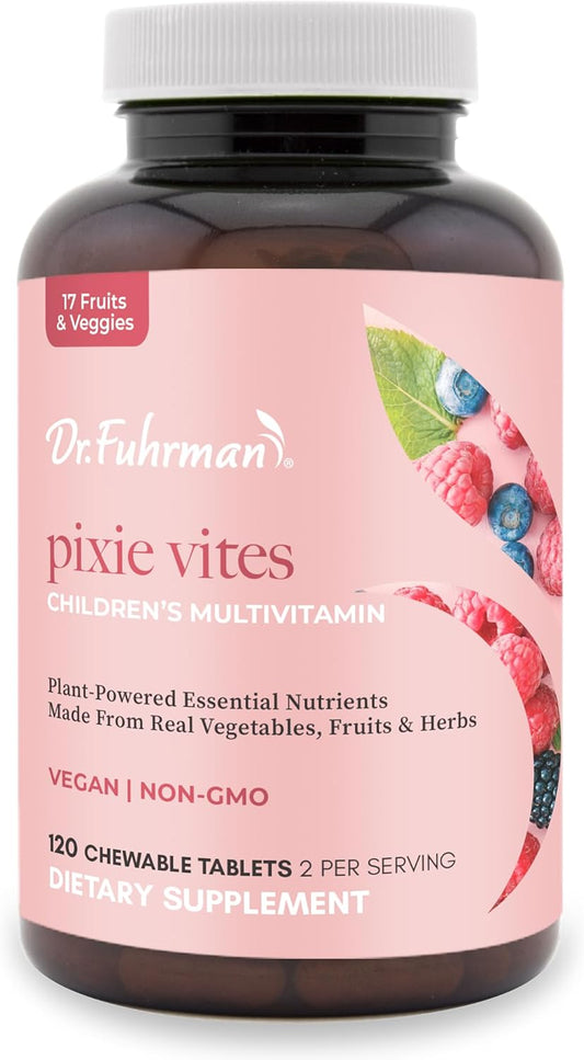 Dr. Fuhrman Pixie Vites Kids Chewable Multivitamin Supplement