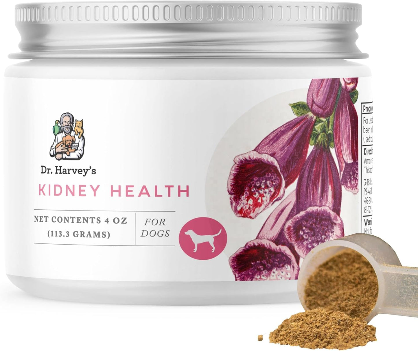 Dr. Harvey's Kidney Support Supplement for Dogs - Promotes Kidney Health (4 oz)