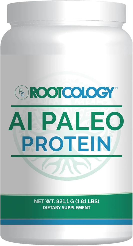 Dr. Izabella Wentz Rootcology Unflavored Beef Protein Powder - 26g Protein per Serving - 30 Servings