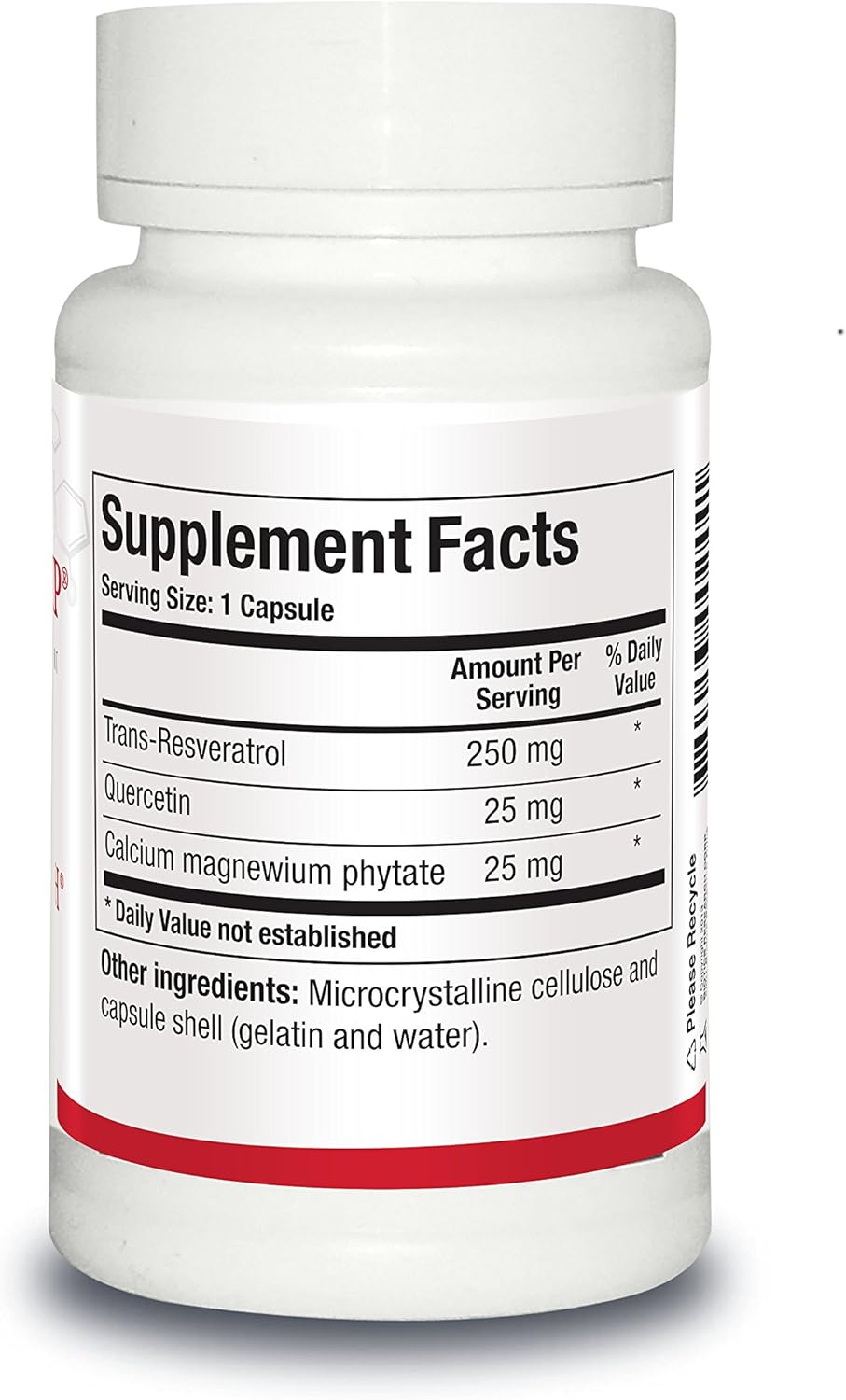 Dr. Mark Houston's ResveraSirt HP: Trans Resveratrol & Quercetin for Cardiovascular & Vascular Support - 30 Capsules