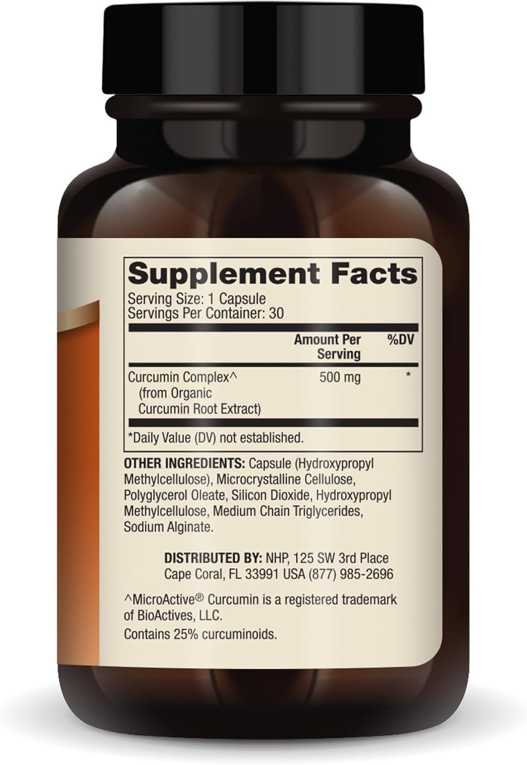 Dr. Mercola Curcumin Advanced Dietary Supplement - 30 Servings, 500 mg Per Capsule - Supports Vision Health and Mental Focus - Non-GMO