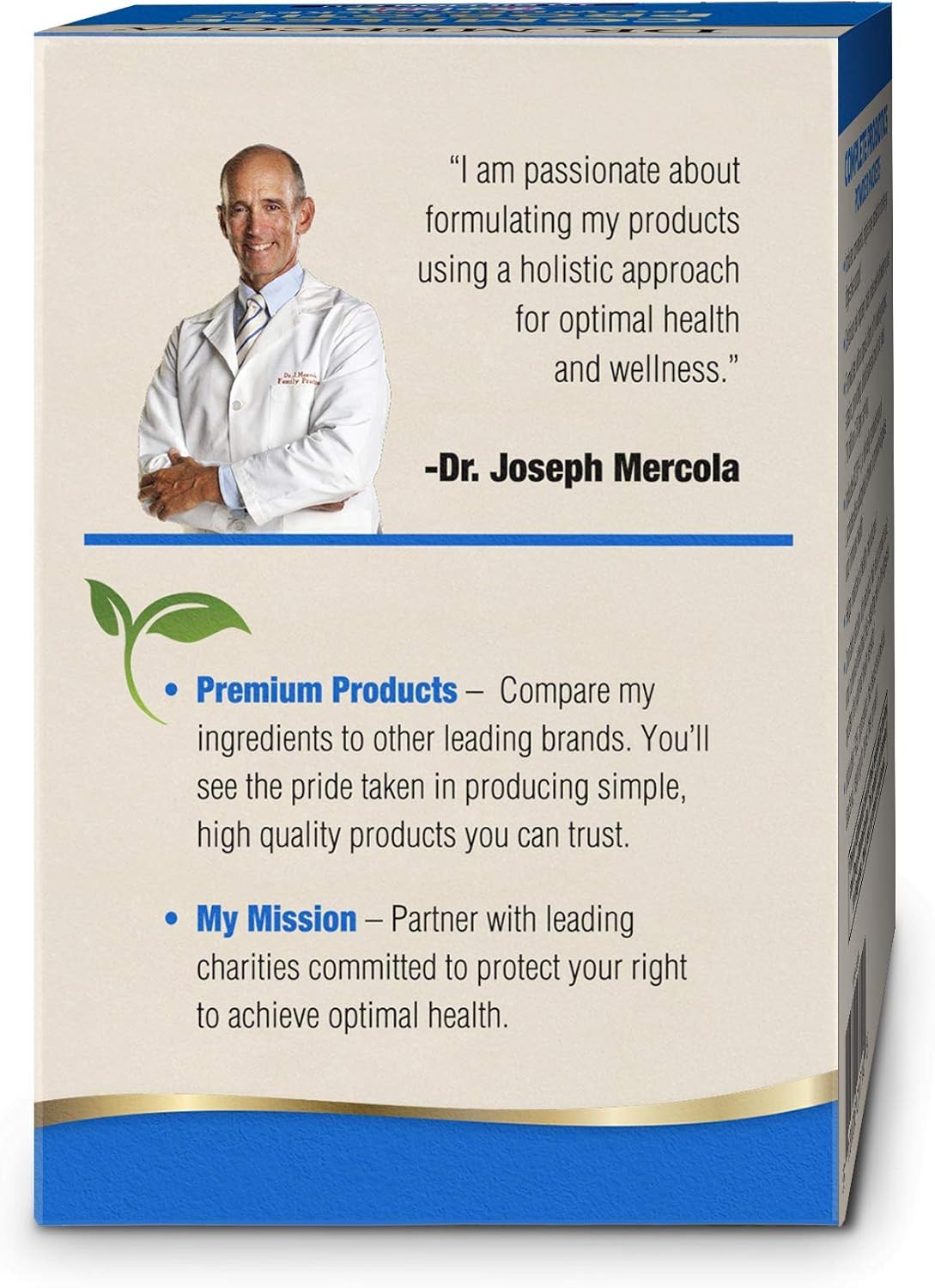 Dr. Mercola Probiotic Powder Packets - 30 Servings, 70 Billion CFU, Raspberry Flavor - Digestive & Immune Support