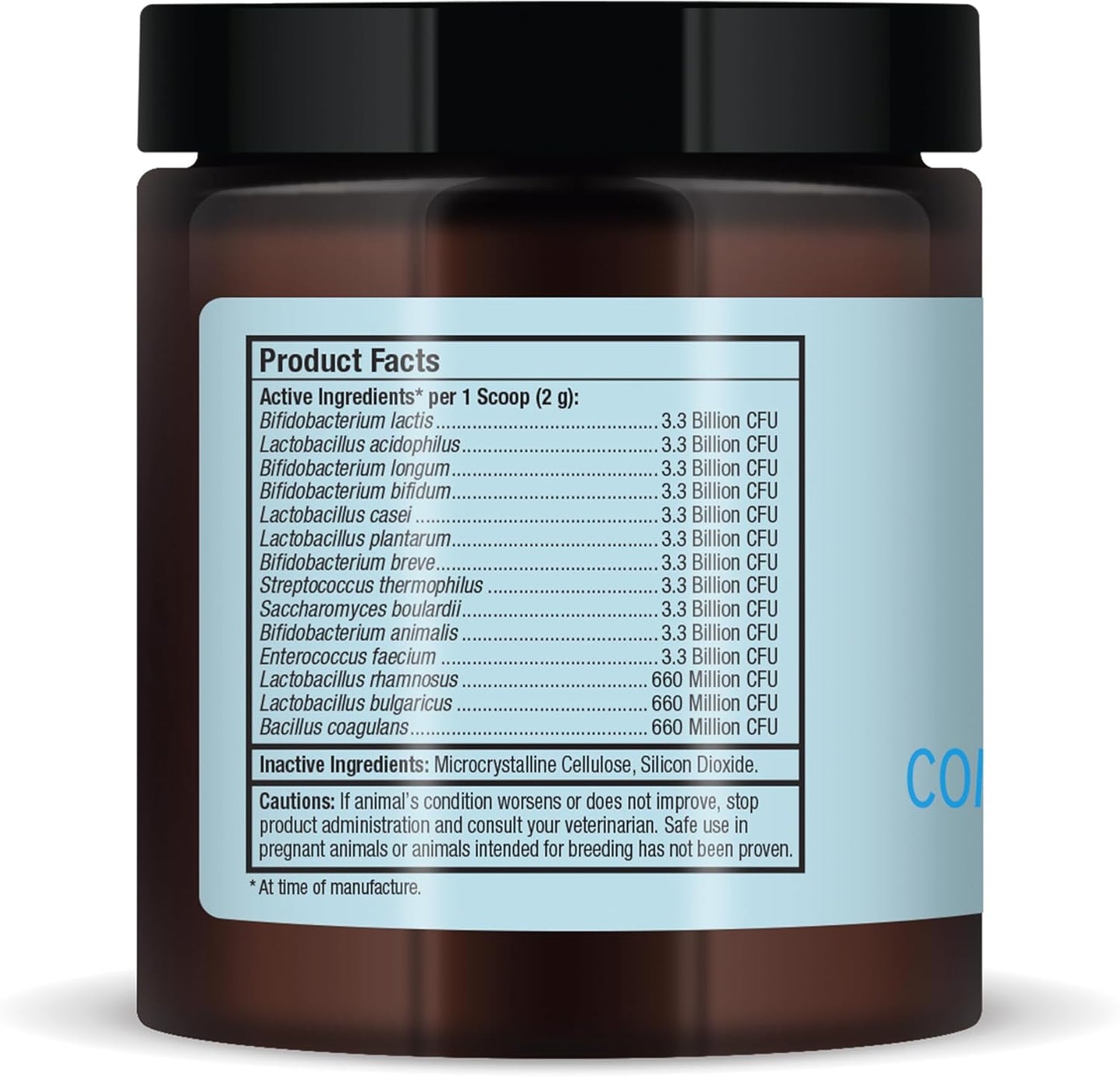 Dr. Mercola's Non-GMO Complete Probiotics for Dogs and Cats - 3.17 oz - Supports Immune Function and Digestive Health