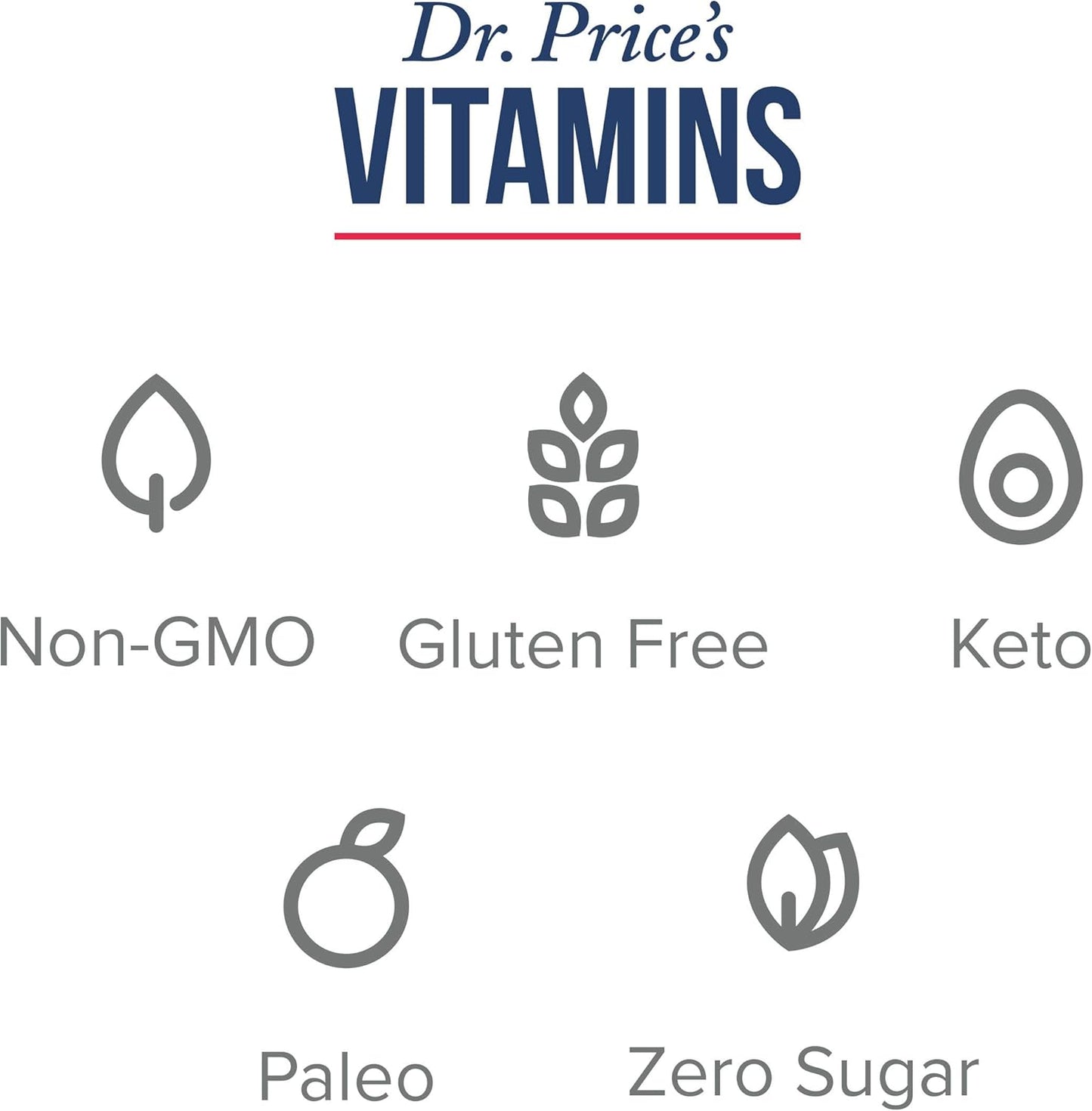 Dr. Price Electrolytes Powder Packets - Sugar-Free Hydration Mix (30 Packets)