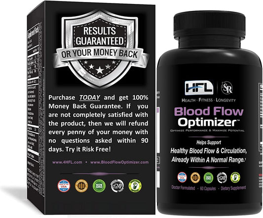 Dr. Sam Robbins HFL Blood Flow Optimizer™ | Support Healthy Blood Circulation, Arterial Strength & Vascular Function
