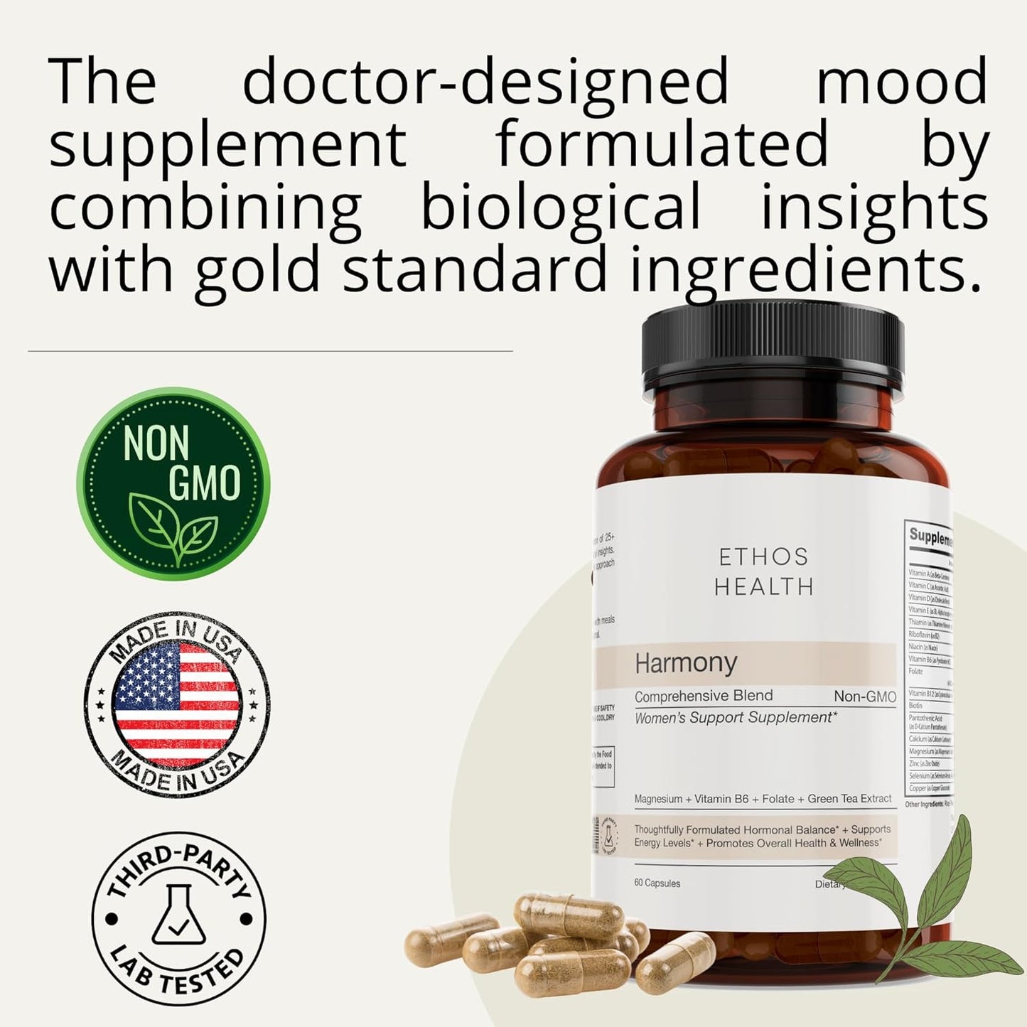 Dr. Scott's Women’s Multivitamin with Essential Nutrients for Daily Wellness Support - Includes Vitamin C, D3, Magnesium, Biotin, and Antioxidants - 60 Count