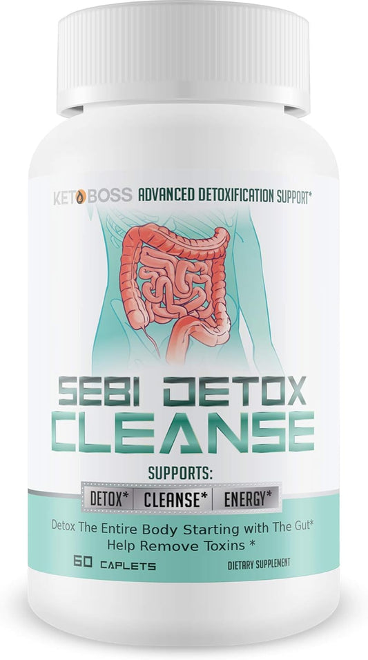 Dr. Sebi Inspired Detox Cleanse for Whole Body - Advanced Detox Support for Gut Health - Natural Toxin Removal - Keto-Friendly Formula - BoostGo Australia
