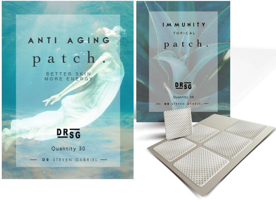 Dr. Steven Gabriel Variety Patch - Anti-Aging & Immunity - 60 Patches for Skin Health