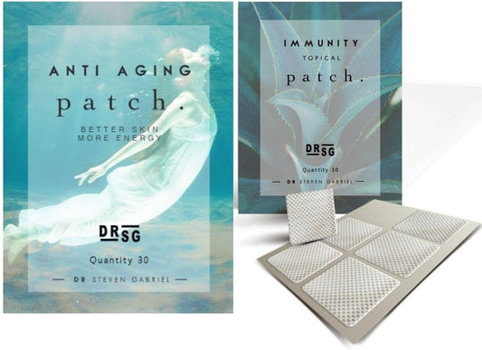 Dr. Steven Gabriel Variety Patch - Anti-Aging & Immunity - 60 Patches for Skin Health