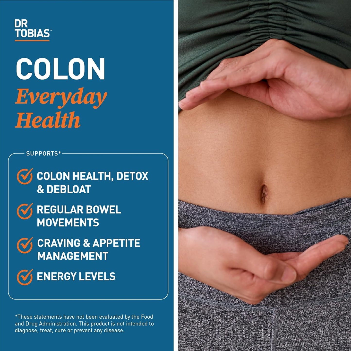 Dr. Tobias Daily Apple Cider Vinegar Gummies for Digestive Health & Detox Support with Psyllium Husk Powder