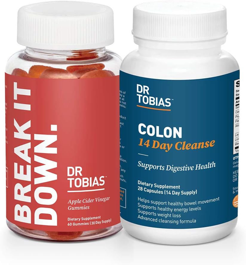Dr. Tobias Digestive Health Bundle: 14-Day Colon Cleanse & Apple Cider Vinegar Gummies