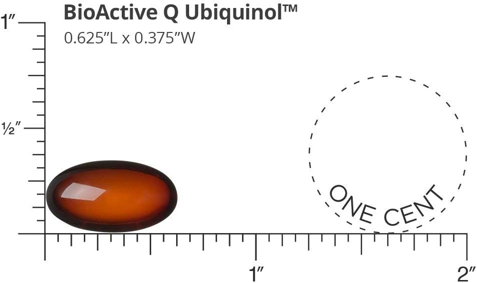 Dr. Whitaker's Bioactive Q Ubiquinol 100 mg: Clinically Validated CoQ10 (60 Day Supply)