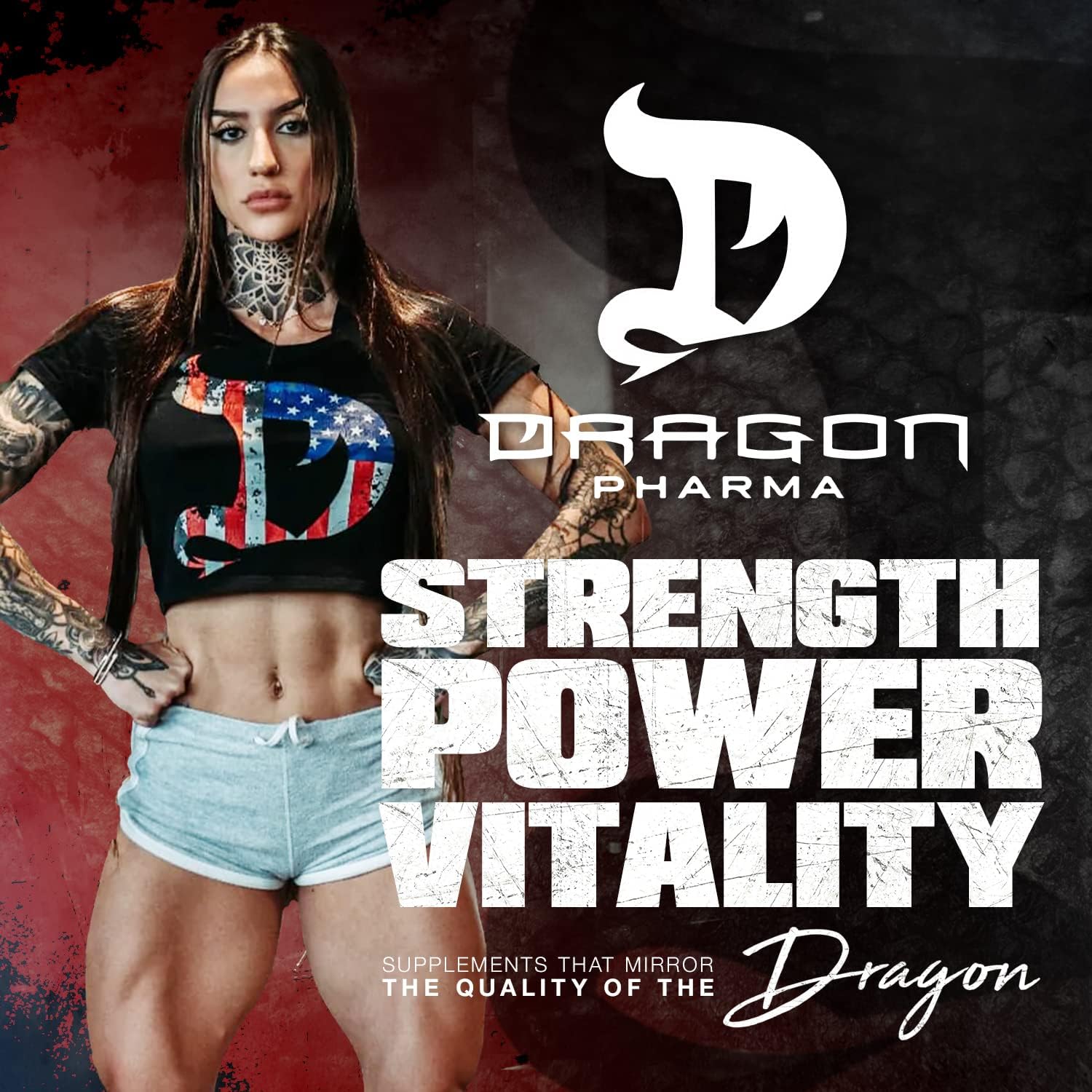 Dragon Pharma Venom Extreme Potency Pre-Workout Supplement with Laser Focus and Energy Boost - Enhance Vasodilation and Endurance with Proven Ingredients - 40 Servings, White Dragon