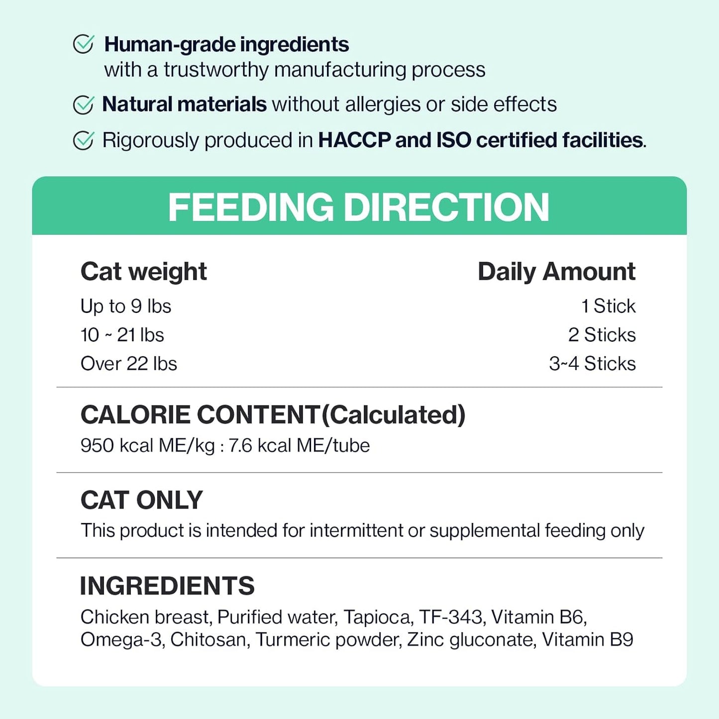 Dr.by Cat Breath Bronchial Supplements for Cat Sneezing, Asthma, Cold, and Cough Relief - Supports Respiratory Function and Immune Health - 30 Individually Packaged Chicken Treats