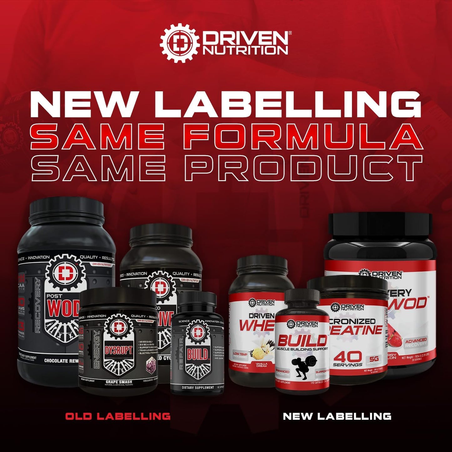 Driven Nutrition Amino BCAA with Glutamine - 2:1:1 Ratio, 4g Leucine - Boost Performance, Build Muscle, Vegan - Watermelon