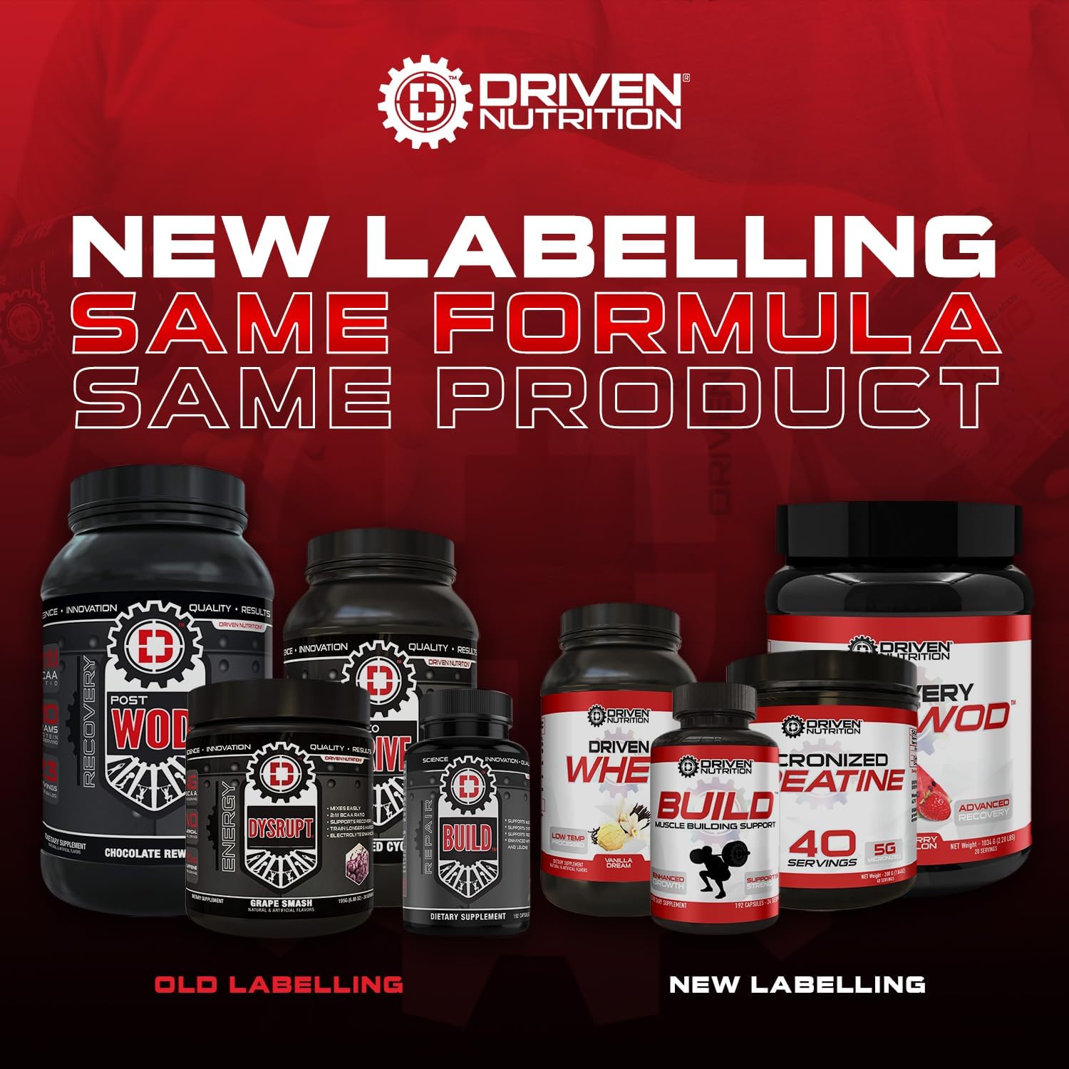 Driven Nutrition Amino BCAA with Glutamine - 2:1:1 Ratio, 4g Leucine - Boost Performance, Build Muscle, Vegan - Watermelon