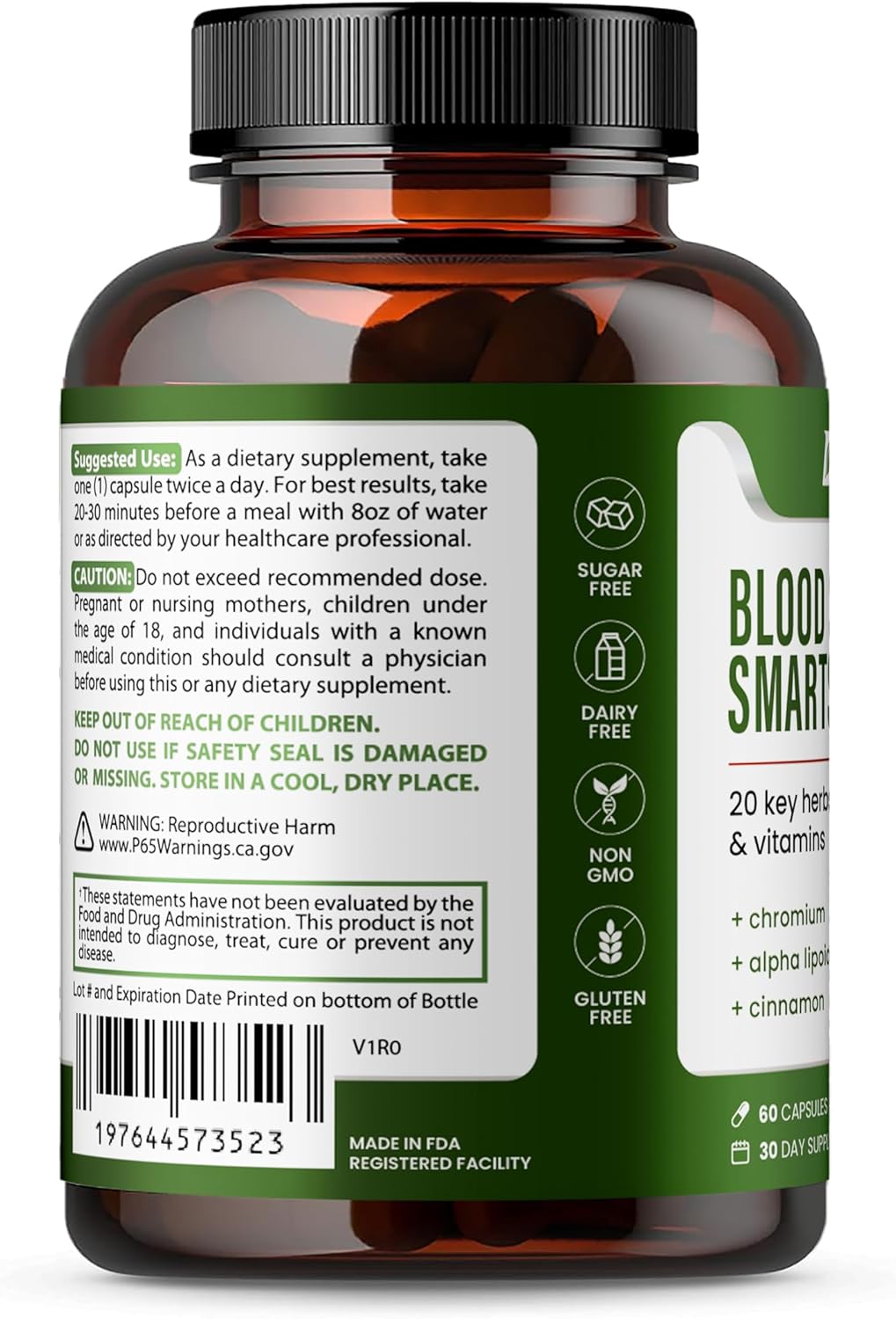 Druvita Smarts Parent Supplement - 60 Count Bottle for Brain Health and Cognitive Function