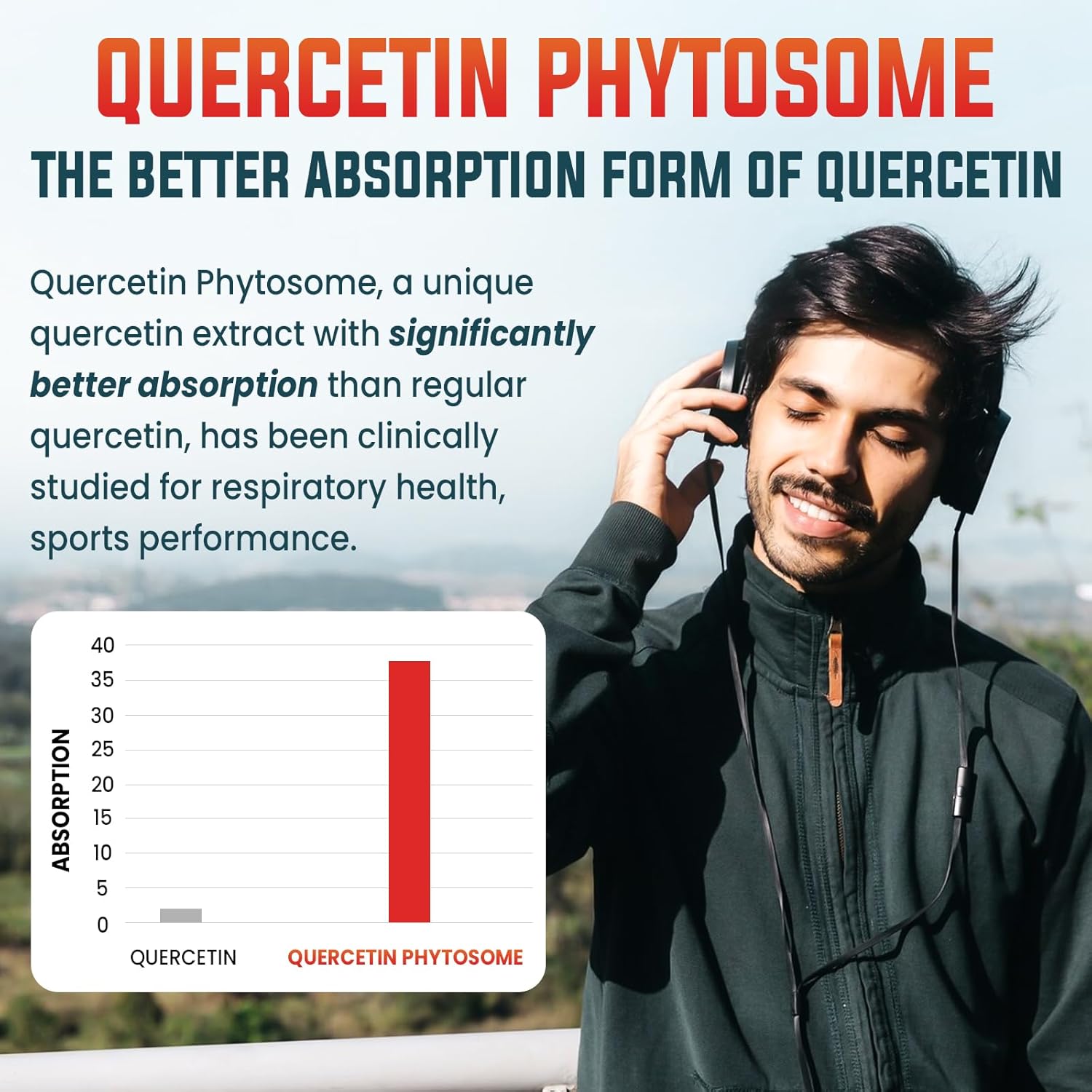 Dual-Delivery French Maritime Pine Bark Extract + Liposomal Quercetin Phytosome - 1600 MG Formula for Vigorizing