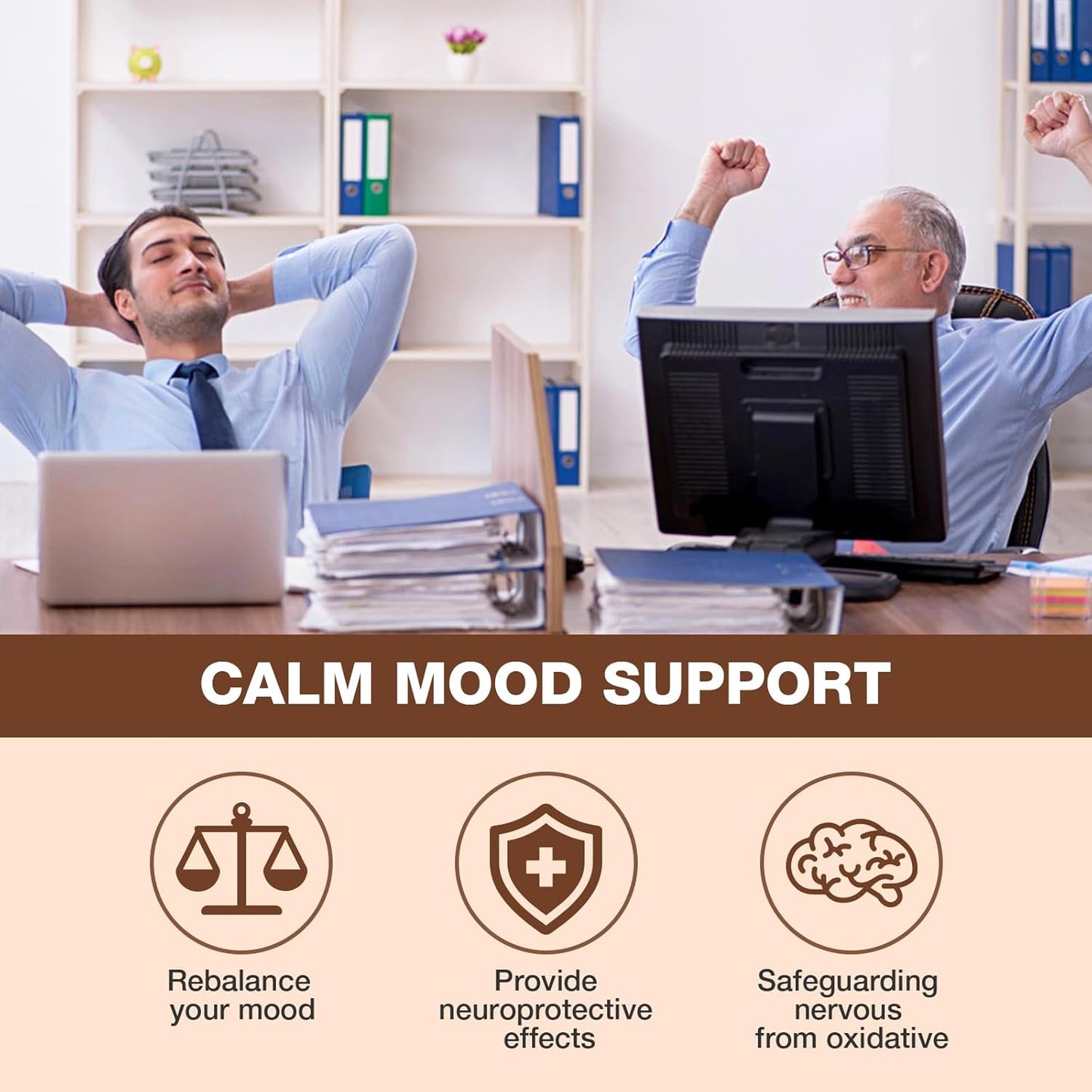 Dual Pack NUBETONG Mushroom Gummies - 10x Mushroom Supplement for Adults with Lion's Mane, Reishi, Chaga, Turkey Tail - Brain, Immune, Stress, Focus Support