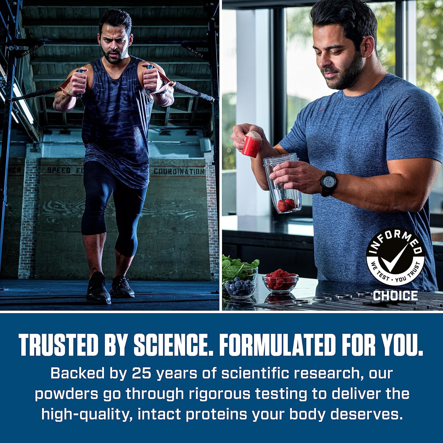 Dymatize Elite Whey Protein Powder with L-Leucine for Muscle Recovery, Gourmet Vanilla Flavor - 32 Oz