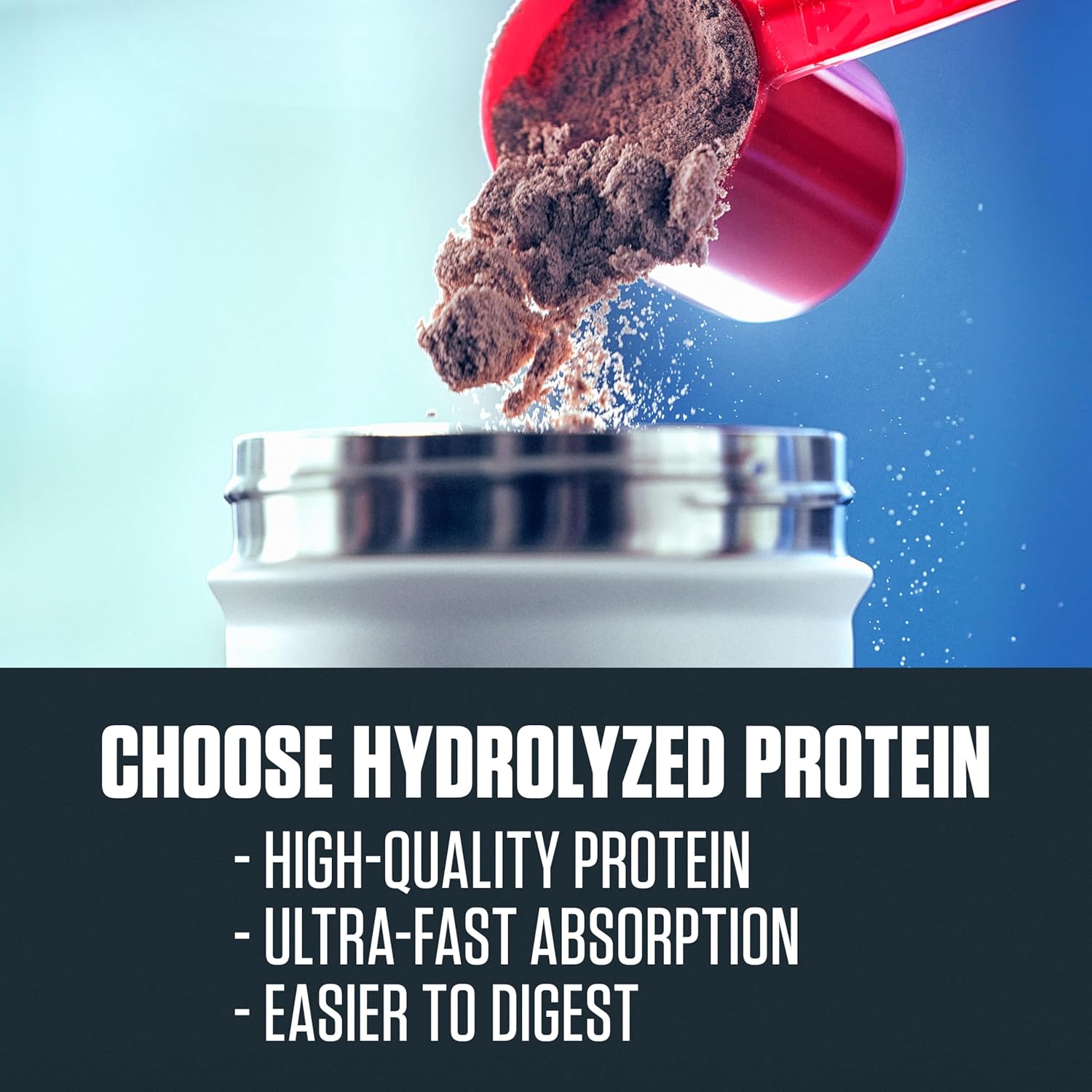 Dymatize ISO 100 Whey Protein Powder - 25g Hydrolyzed 100% Whey Isolate, Gluten Free, Fast Digesting, Gourmet Vanilla - 3 lb Jar