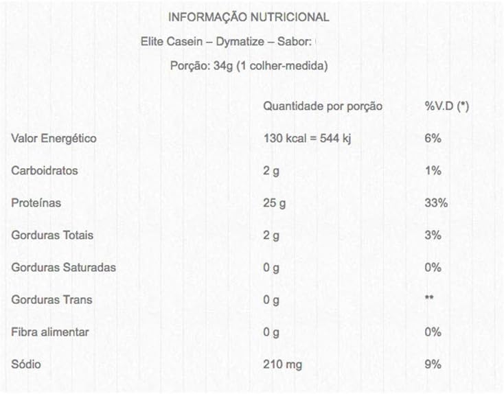 Dymatize Nutrition Elite Casein Protein Powder, Vanilla Flavor, 4 lbs