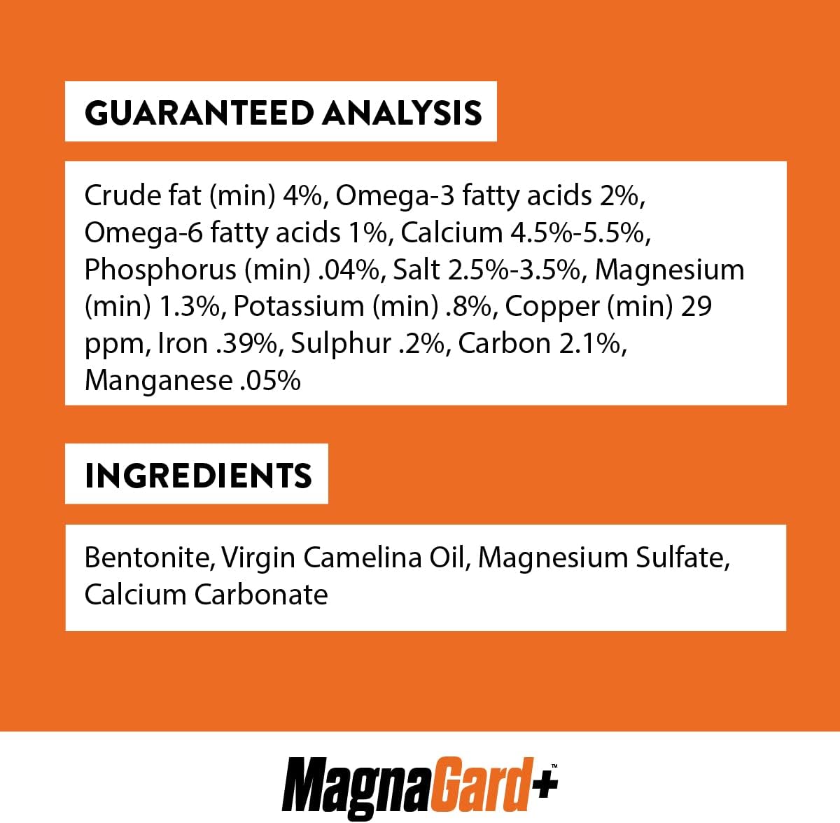 Eagle Equine MagnaGard Plus Gastric Support Supplement for Horses - Omega 3s, Ulcer Relief, Calming & Minerals - 6lb Bag, 45-Day Supply