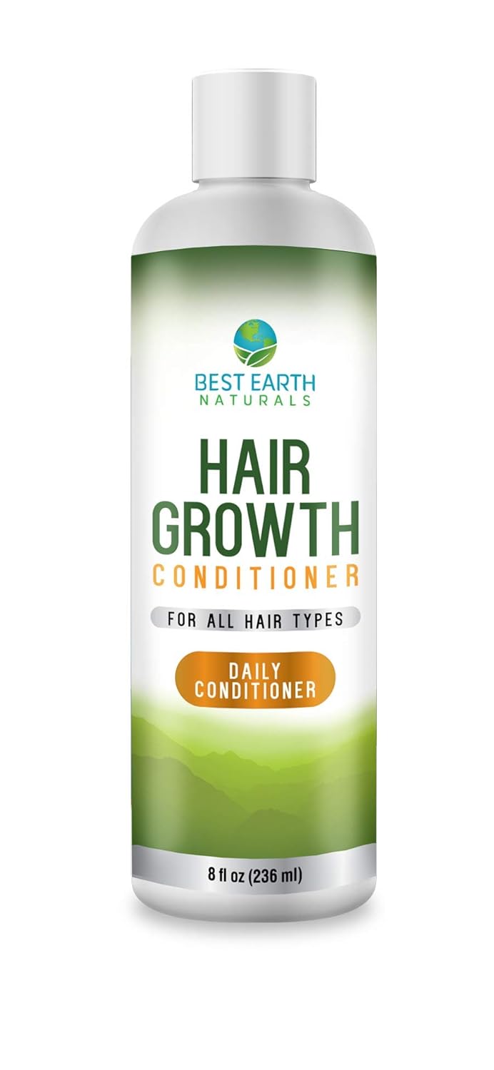 Earth Naturals Hair Growth Starter Set: Hair Growth Vitamins, Shampoo, and Conditioner Kit