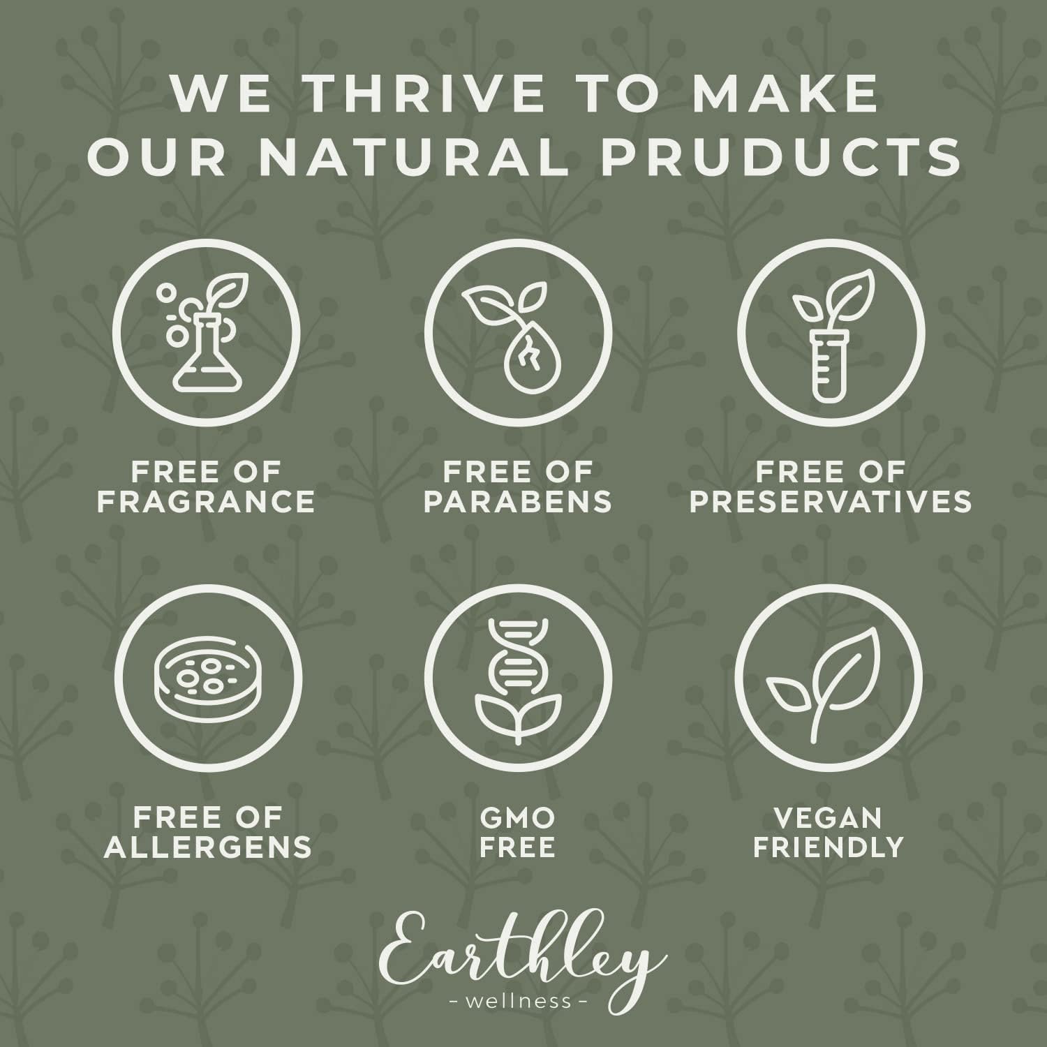 Earthley Wellness Thyroid Support - Natural Energy Boost and Brain Health - 4oz