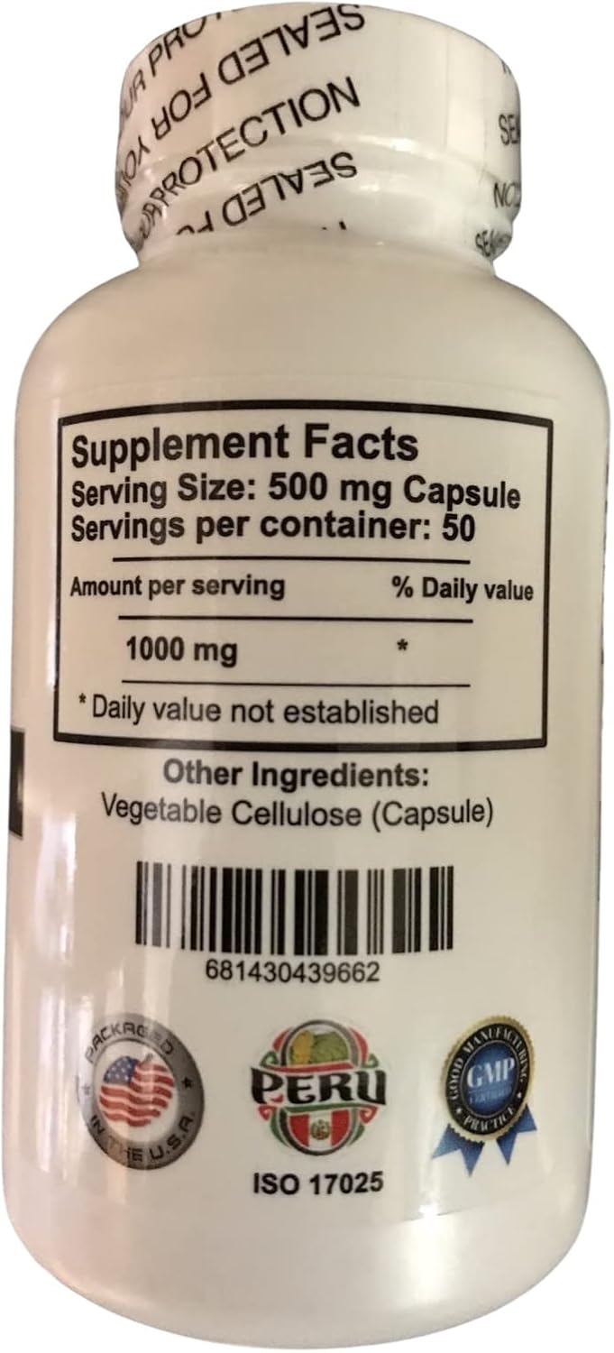 East Coast Superfoods Calaguala 500mg Capsules - 100 Count (Kalawalla) Polypodium Leucotomos Supplement