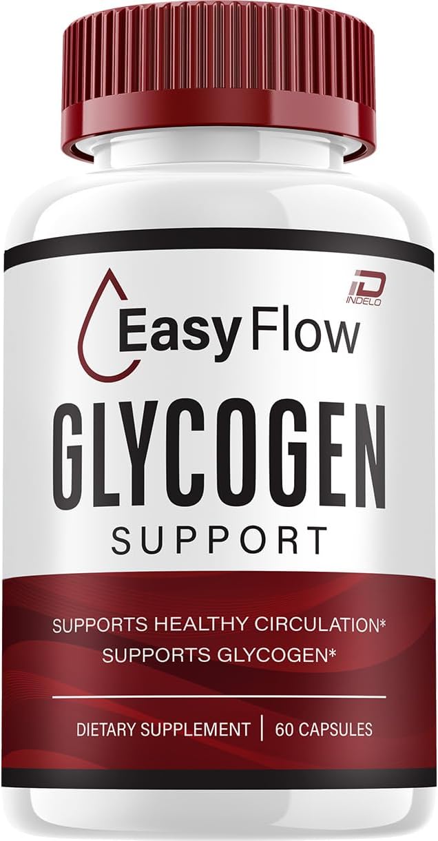 Easy Flow Advanced Supplement - Natural Formula for Healthy Energy Levels, Maximum Strength Capsules (60 count)