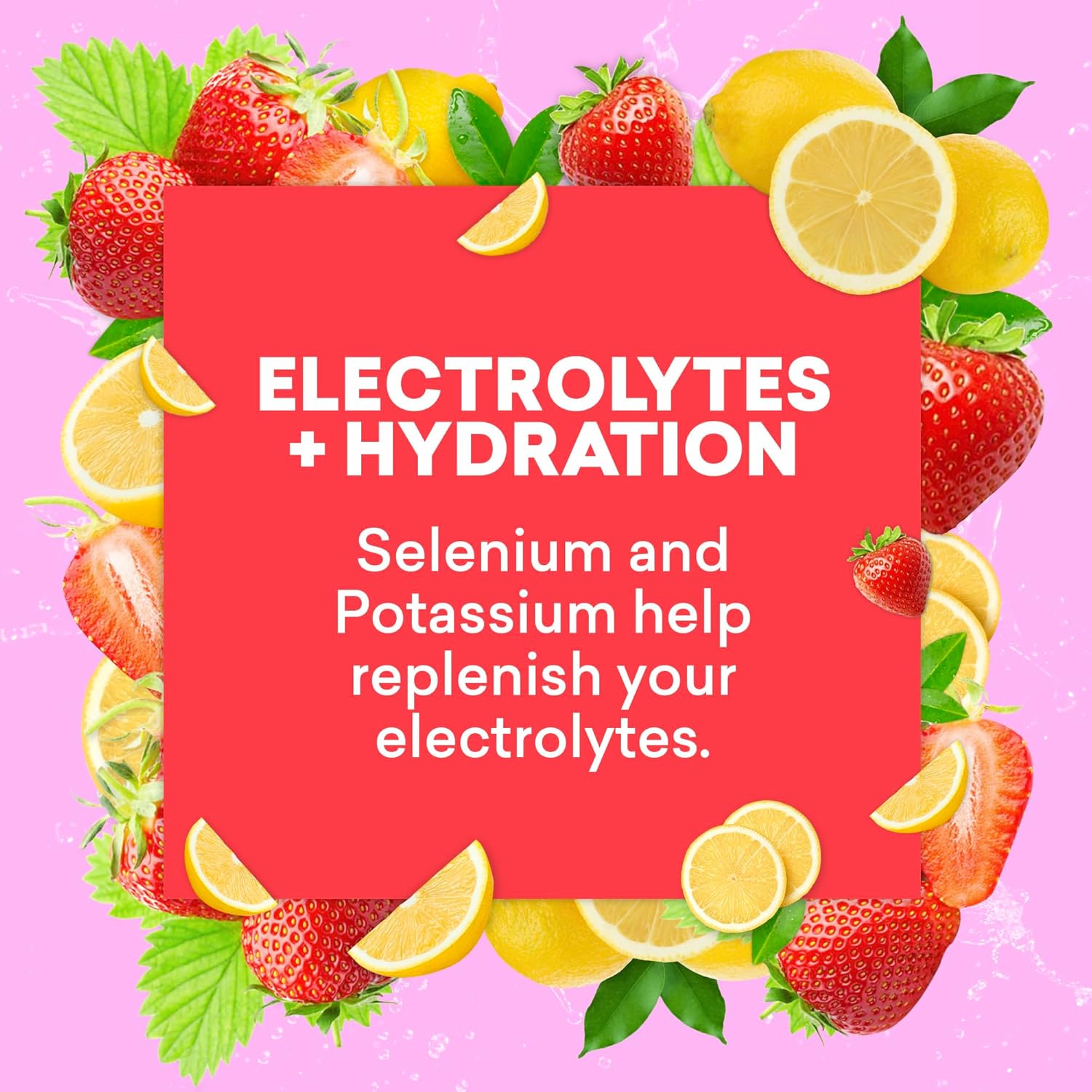 EBOOST Super Fuel Strawberry Lemonade Energy Drink Powder - 14 Packets - Natural Pre-Workout Mix with L-Tyrosine, L-Theanine, and Vitamins - Energy Boost for Men and Women on the Go