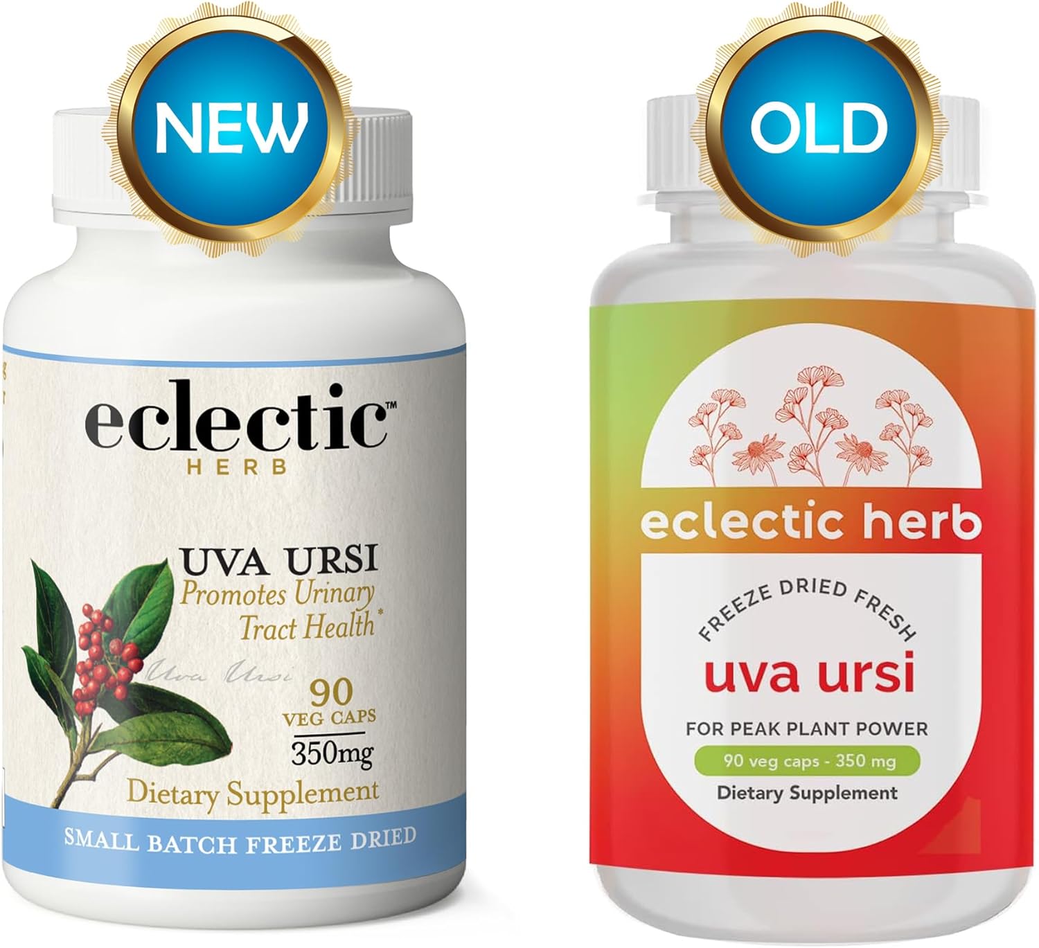 Eclectic Institute Uva Ursi Capsules - 90 Count - Organic, Non-GMO Supplement