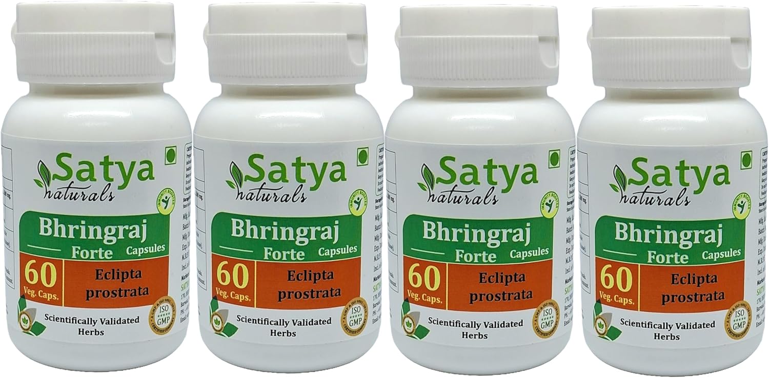 Eclipta Prostrata Extract Capsules, 500 mg, 240 Count (4 Pack)