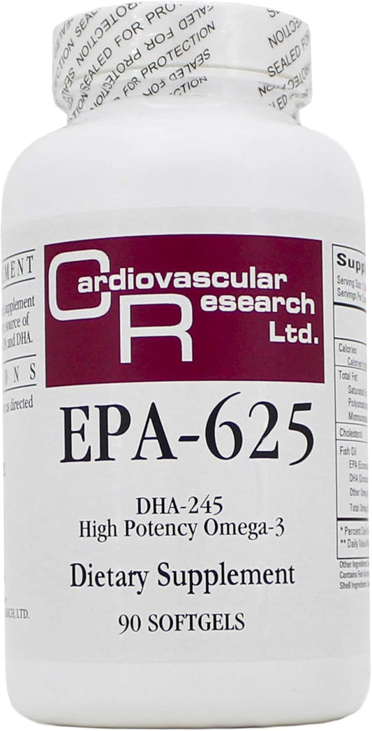 Ecological Formulas EPA-625 DHA-245 - Twin Pack Omega-3 Supplement