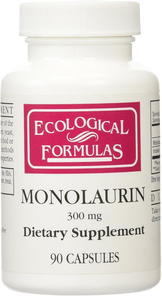 Ecological Formulas Monolaurin Supplement - 300mg, 90 Capsules